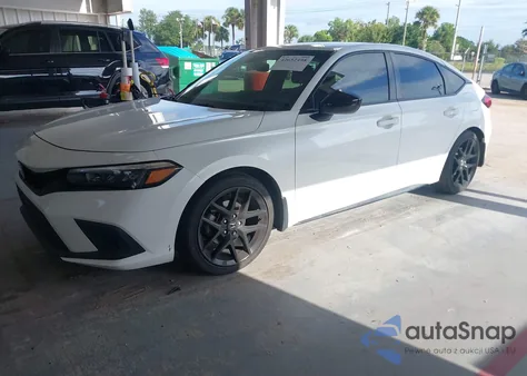 2022 Honda Civic Sport из США, поврежденный, VIN 19XFL2H85NE018743